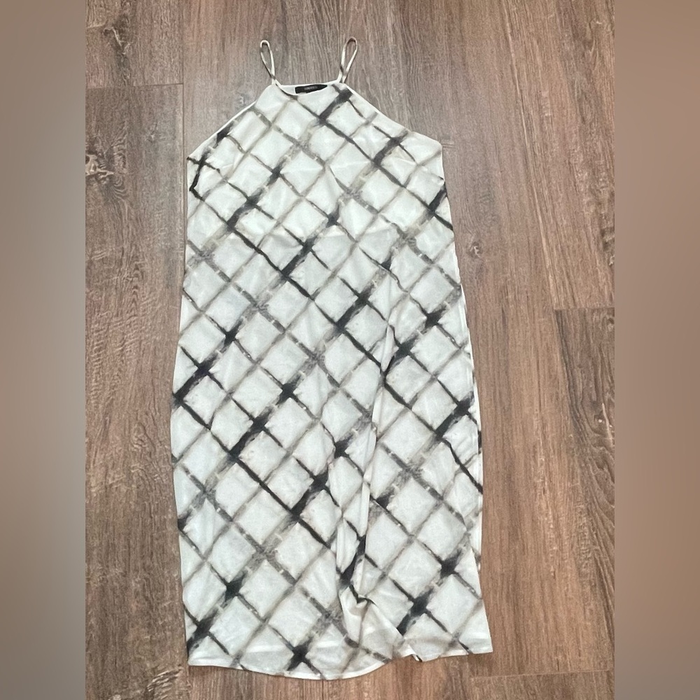 I Spaghetti strap, ankle length dress